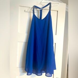 Blue dress size M